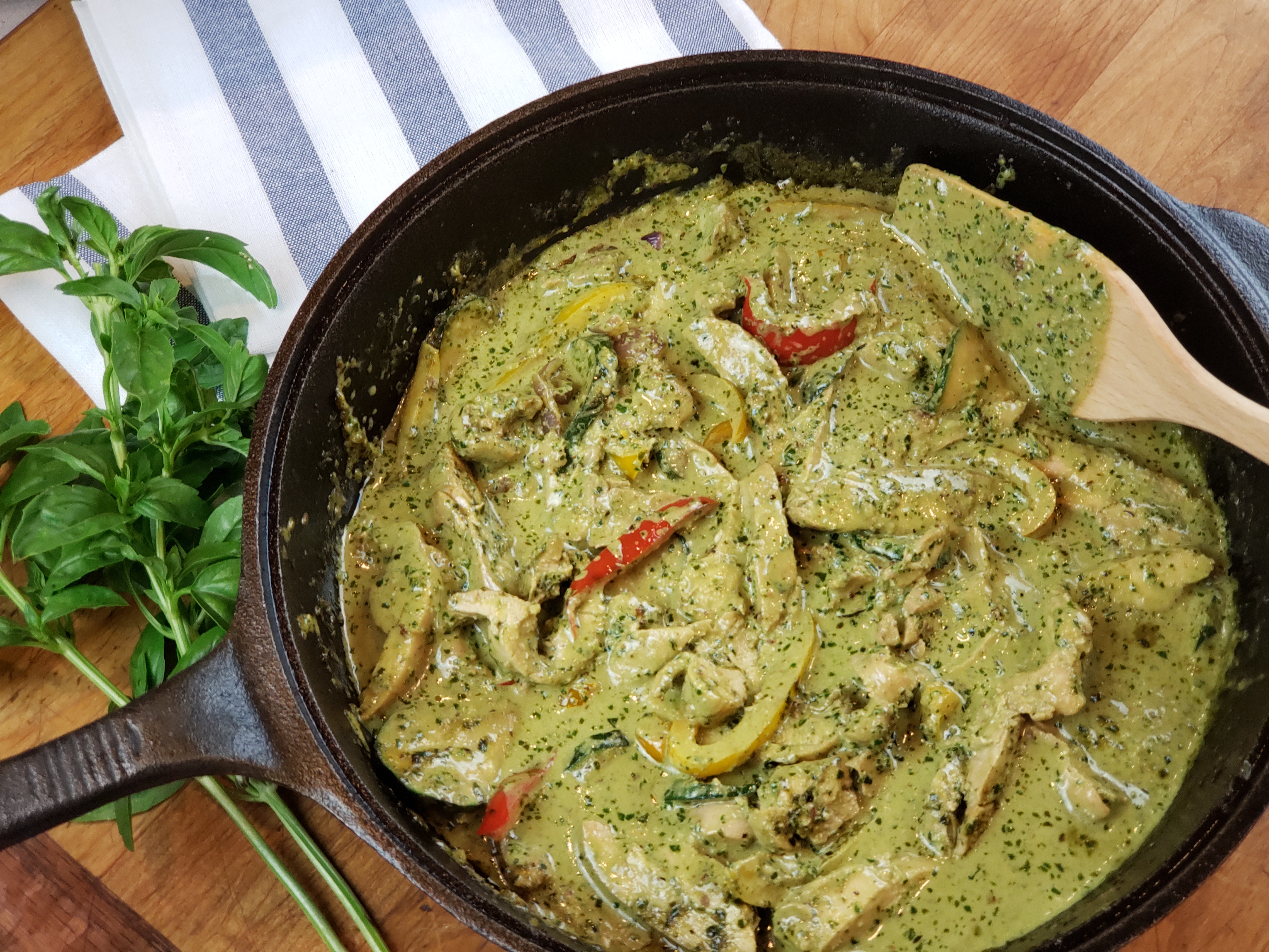 Creamy Pesto Chicken